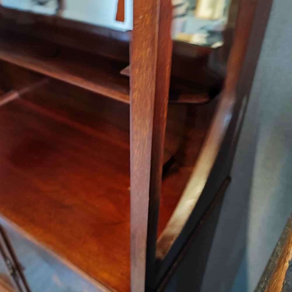 Superb arts  and crafts inlaid cabinet View V
