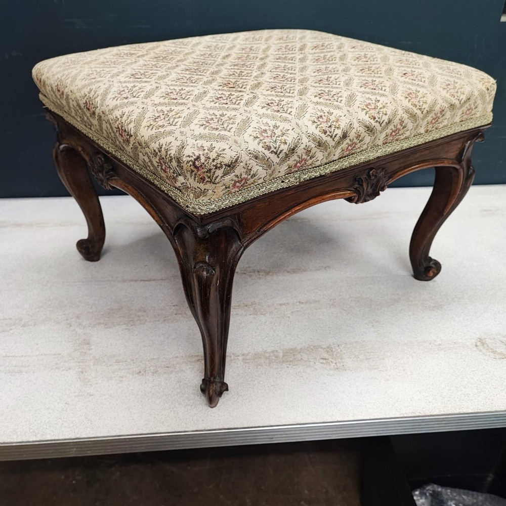 Quality Victorian rosewood stool