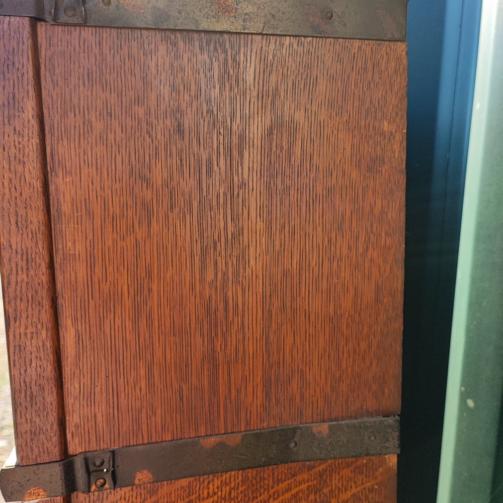 Good oak 4 tier globe wernick bookcase View V