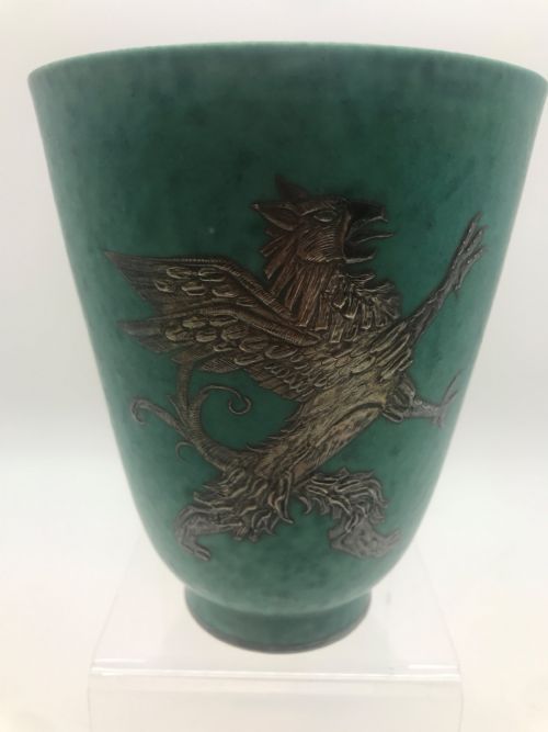 19201930's swedish ceramics gustavsberg argenta vase by wilhelm kage - CATEGORY: ANTIQUE VASES - DATED 1930