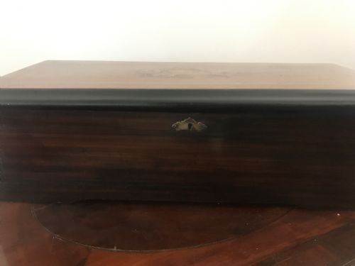 ANTIQUE SWISS CYLINDER MUSICAL BOX - ADDITIONAL PHOTO 1