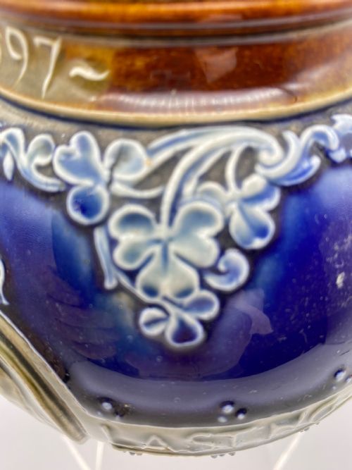 DOULTON LAMBETH ROYAL DIAMOND JUBILEE COMMEMORATIVE JUG - ADDITIONAL PHOTO 9