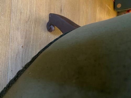 VICTORIAN VELVET BUTTON BACK CHAIR - ADDITIONAL PHOTO 18