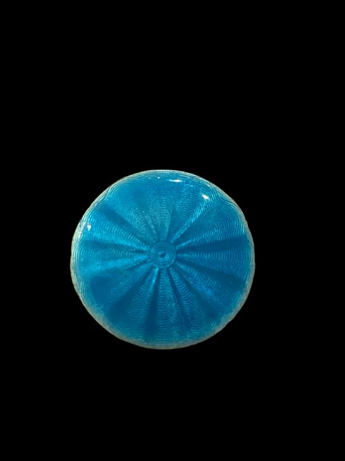 ANTIQUE SILVER ENAMELLED BUTTONS - ADDITIONAL PHOTO 1