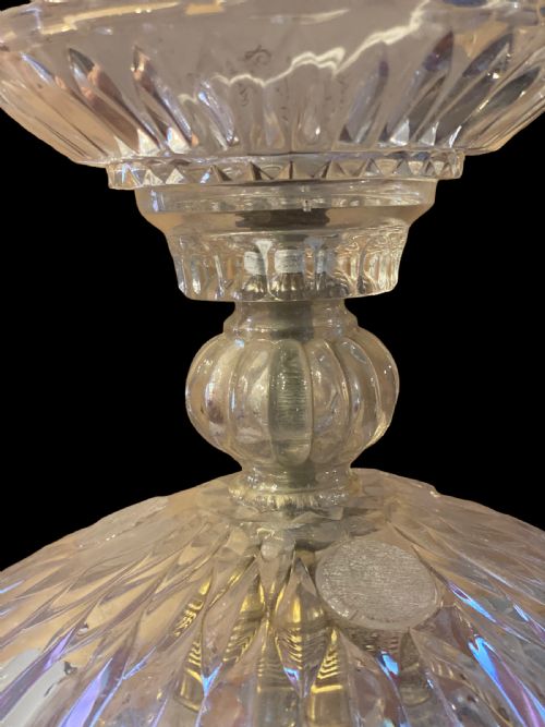 ANTIQUE ENGLISH BASKET CHANDELIER - ADDITIONAL PHOTO 1