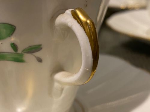 ART DECO TEASERVICE FOR EIGHT FINE BONE CHINA - ADDITIONAL PHOTO 1