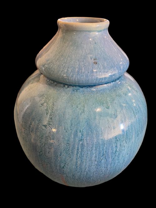 antique pilkingtons gourd vase - CATEGORY: ANTIQUE VASES - DATED 1900