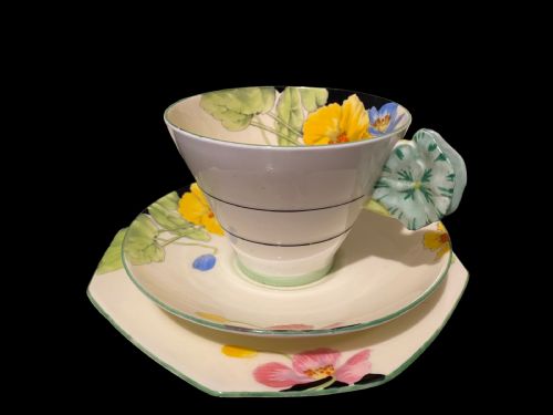 ART DECO TEASET BY PARAGON CHINA - ADDITIONAL PHOTO 3