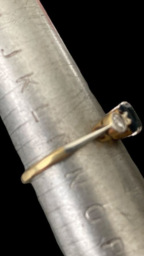 ANTIQUE EDWARDIAN ENGAGEMENT RING - ADDITIONAL PHOTO 3