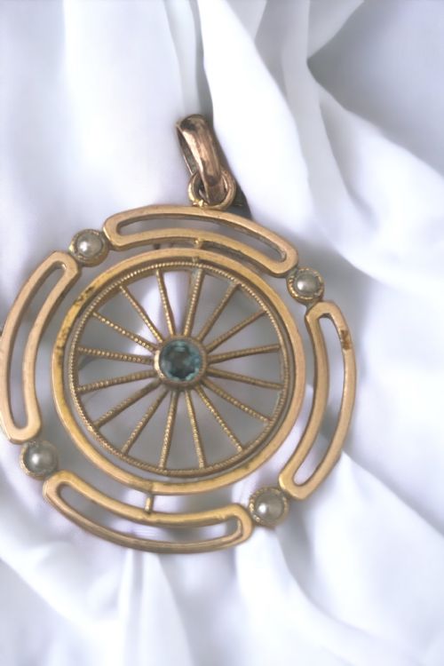 METAMORPHIC EDWARDIAN PENDANT - ADDITIONAL PHOTO 2