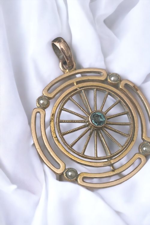METAMORPHIC EDWARDIAN PENDANT - ADDITIONAL PHOTO 3