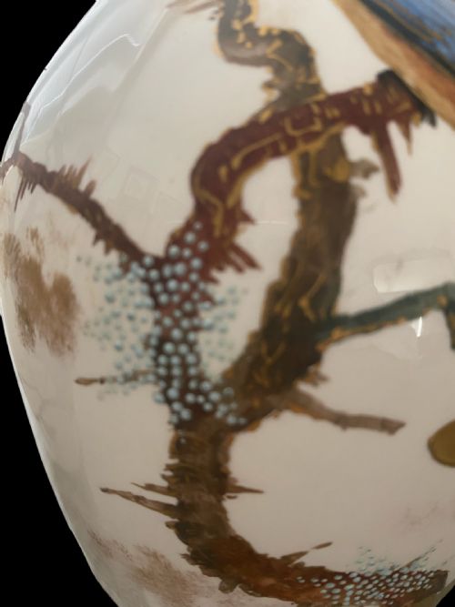 ANTIQUE PAIR OF FRANZ ANTON MEHLEM ROYAL BONN VASES - ADDITIONAL PHOTO 6