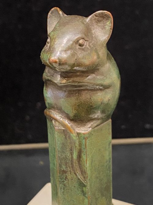 BRONZE MOUSE BY GUY UNDERWOOD - ADDITIONAL PHOTO 4