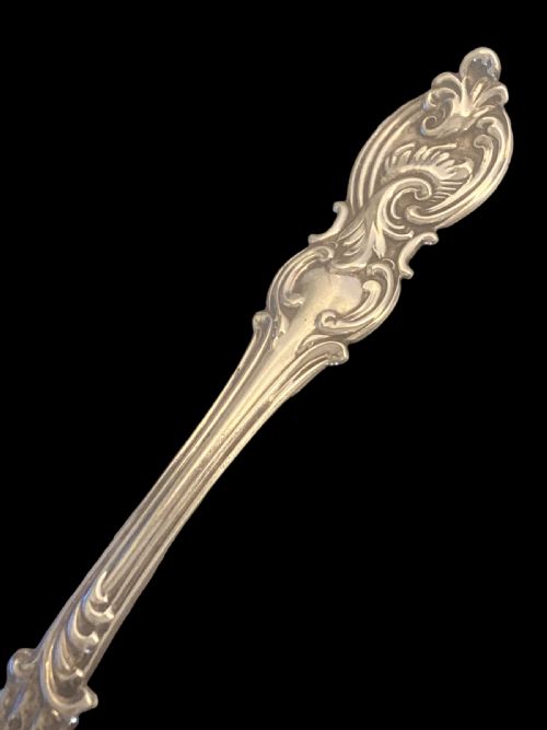 VICTORIAN CHILDREN'S SILVER SPOON AND FORK - ADDITIONAL PHOTO 1