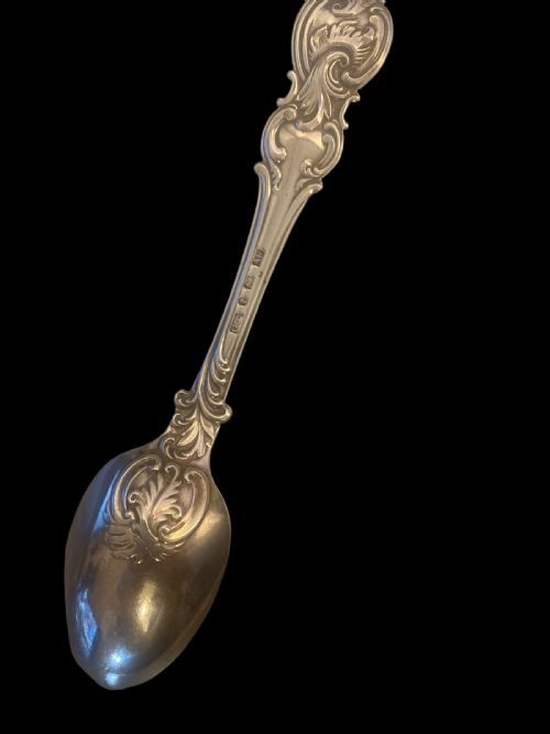 VICTORIAN CHILDREN'S SILVER SPOON AND FORK - ADDITIONAL PHOTO 2