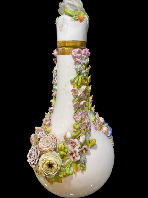 ANTIQUE DERBY STEVENSON AND HANCOCK CARAFE - ADDITIONAL PHOTO 1