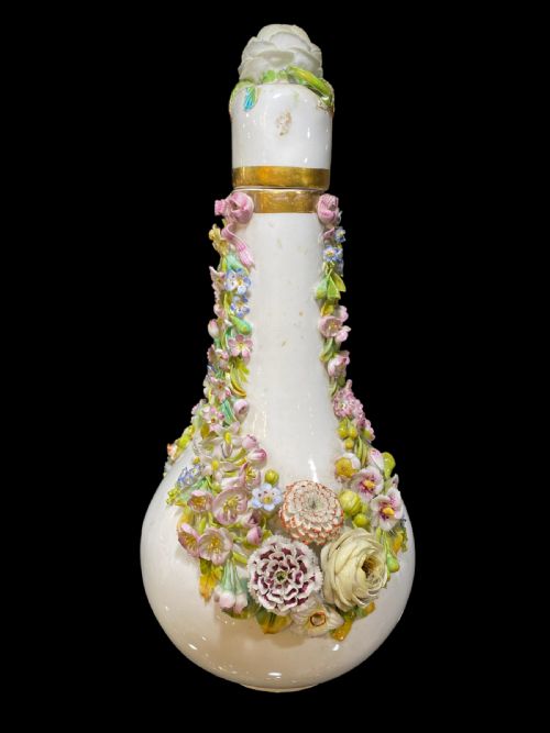 ANTIQUE DERBY STEVENSON AND HANCOCK CARAFE - ADDITIONAL PHOTO 2