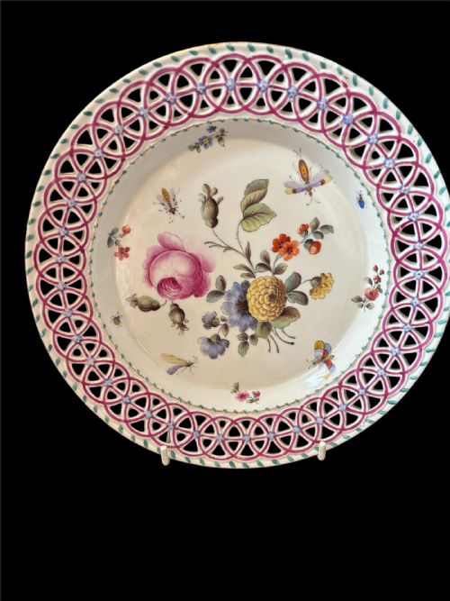 ANTIQUE FURSTENBERG PLATE - ADDITIONAL PHOTO 3