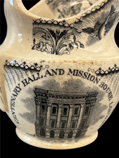 ANTIQUE JOHN WESLEY COMMEMORATIVE JUG - ADDITIONAL PHOTO 5