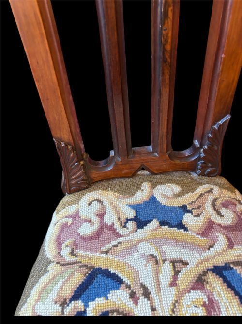 ANTIQUE PRIE DIEU CHAIR - ADDITIONAL PHOTO 1