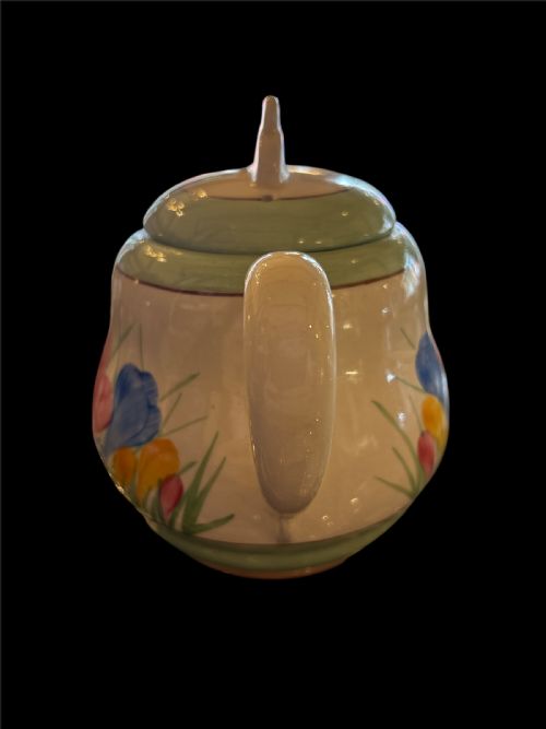 CLARICE CLIFF SPRING CROCUS TEAPOT - ADDITIONAL PHOTO 3