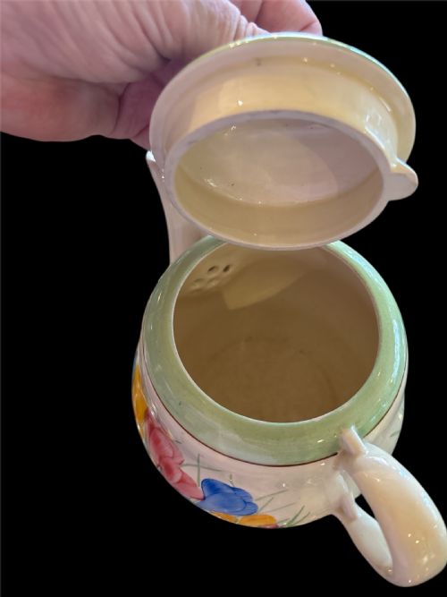 CLARICE CLIFF SPRING CROCUS TEAPOT - ADDITIONAL PHOTO 5
