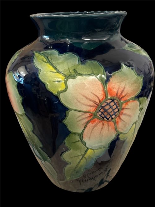 ANTIQUE CHARLOTTE RHEAD TUBELINED VASE - ADDITIONAL PHOTO 1