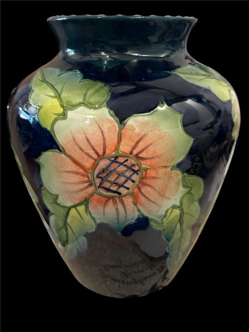 ANTIQUE CHARLOTTE RHEAD TUBELINED VASE - ADDITIONAL PHOTO 2
