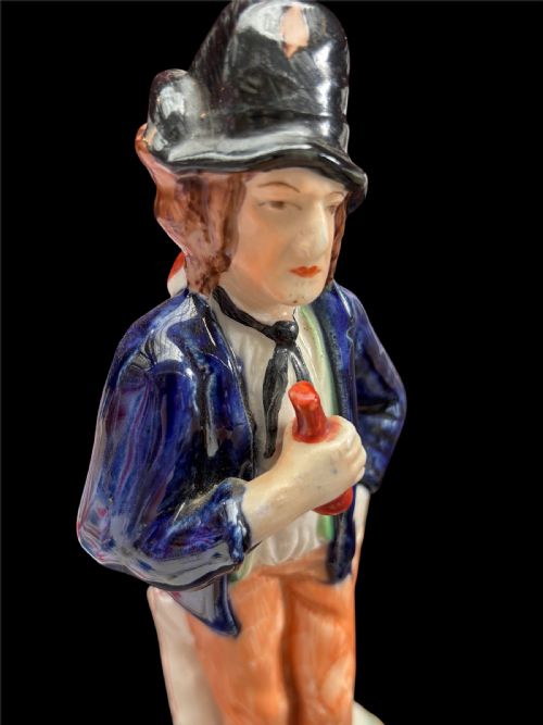 STAFFORDSHIRE TEMPERANCE FIGURINE - ADDITIONAL PHOTO 3