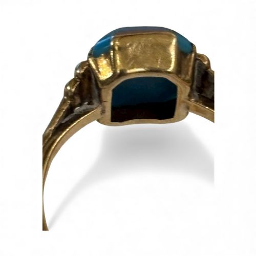 ANTIQUE ART DECO DRESS RING - ADDITIONAL PHOTO 2