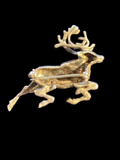 VINTAGE REINDEER BROOCH BY TIFFANY - ADDITIONAL PHOTO 1