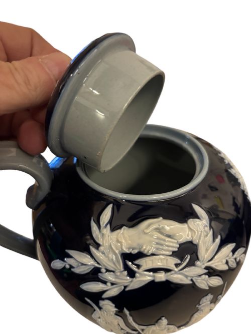 COPELAND SPODE COMMEMORATIVE SCOTTISH ACT OF UNION TEAPOT - ADDITIONAL PHOTO 3