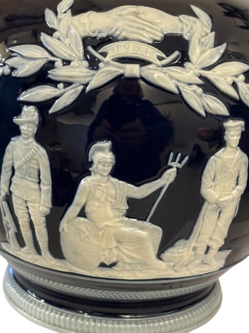 COPELAND SPODE COMMEMORATIVE SCOTTISH ACT OF UNION TEAPOT - ADDITIONAL PHOTO 4