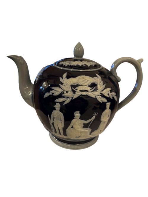 COPELAND SPODE COMMEMORATIVE SCOTTISH ACT OF UNION TEAPOT - ADDITIONAL PHOTO 8