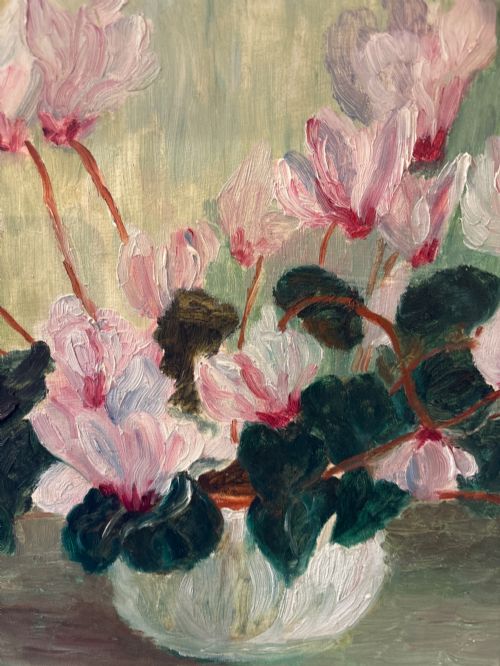 OIL ON BOARD BY WINIFRED TURNER - ADDITIONAL PHOTO 2