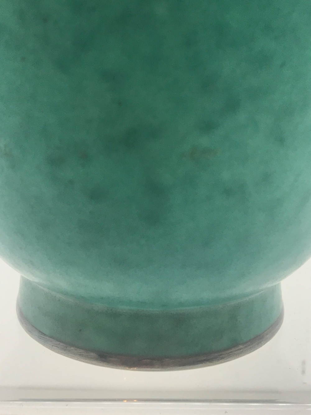1920/1930's SWEDISH CERAMICS: Gustavsberg Argenta vase BY Wilhelm Kage View VI