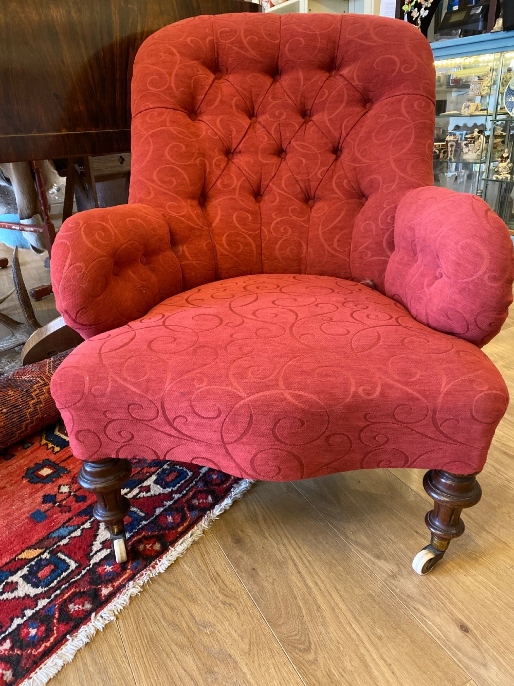 Victorian nursing chair View IV