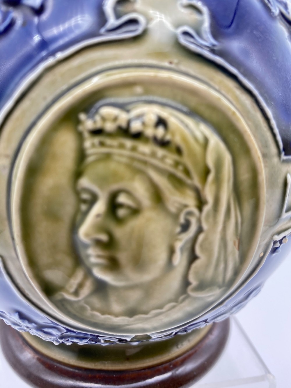 Doulton Lambeth royal  Diamond jubilee commemorative Jug  View XIV