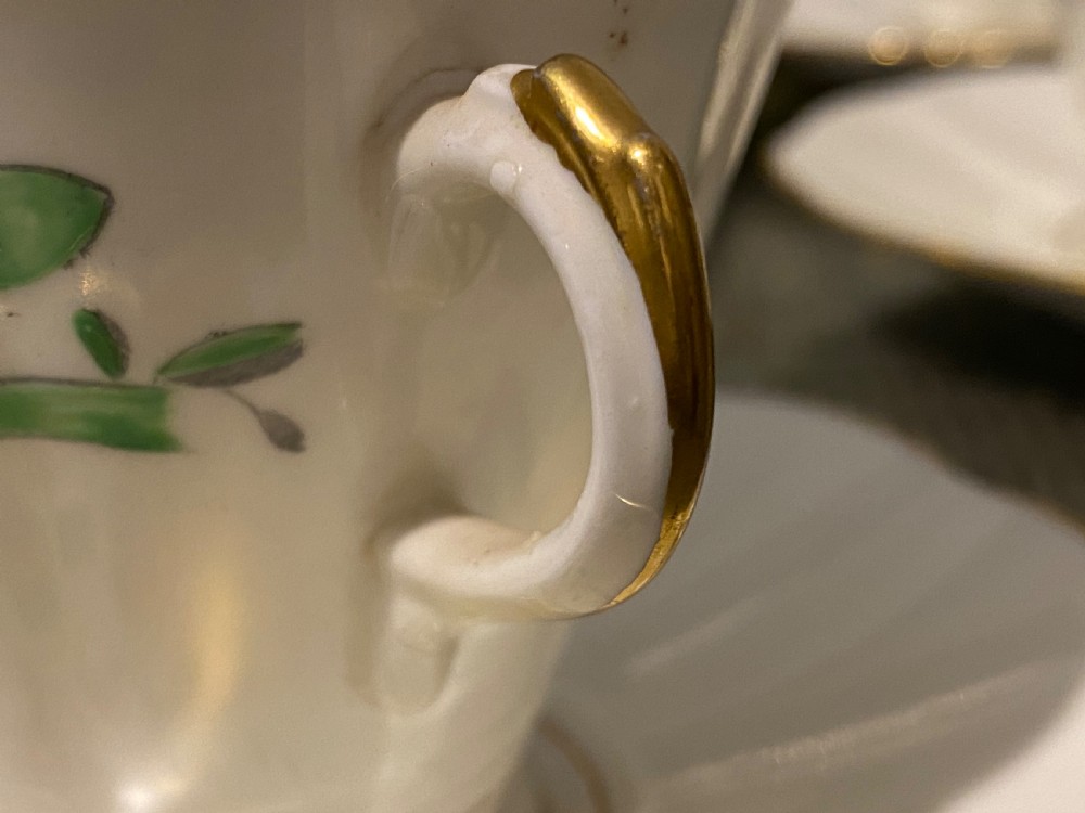 Art Deco teaservice for eight “fine bone China” View II