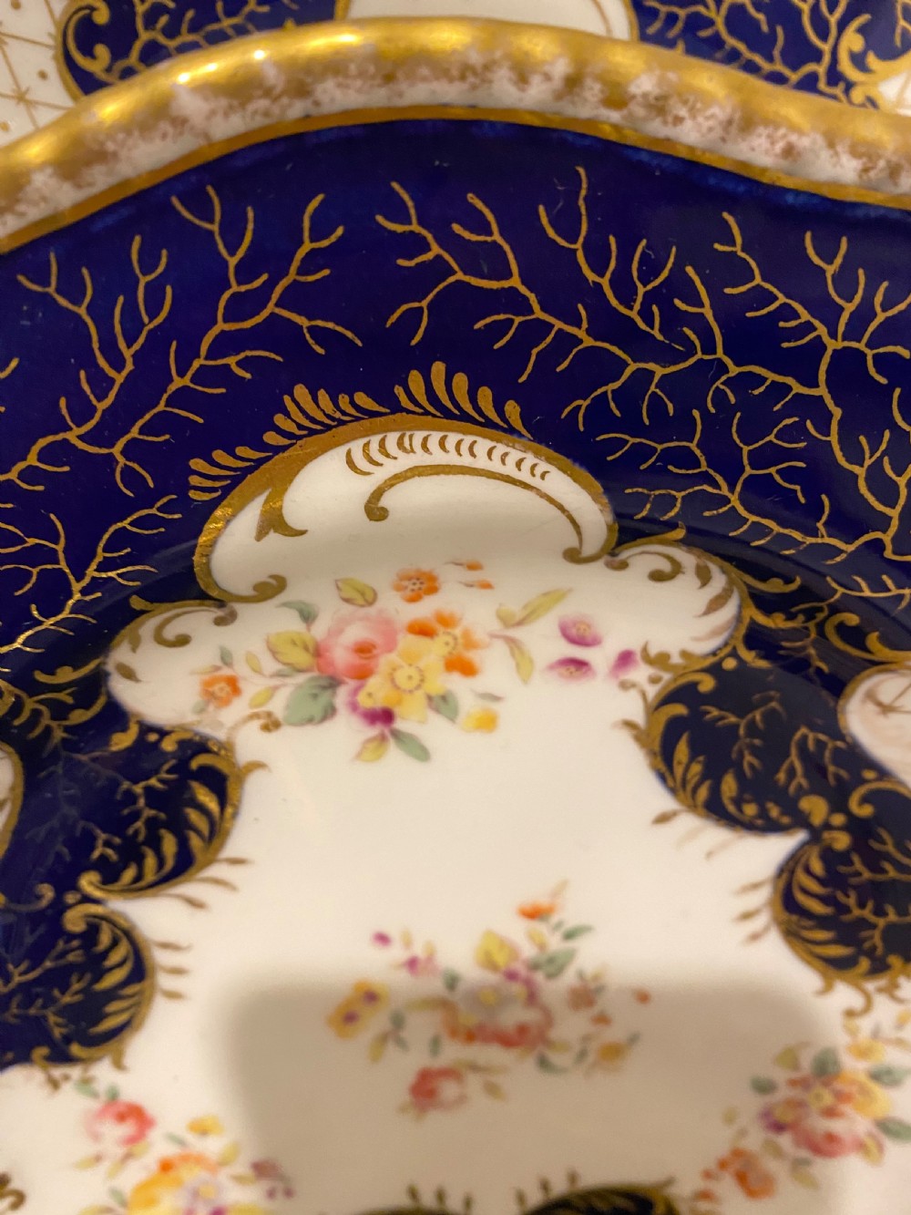 Antique Coalport dessert service for six View III