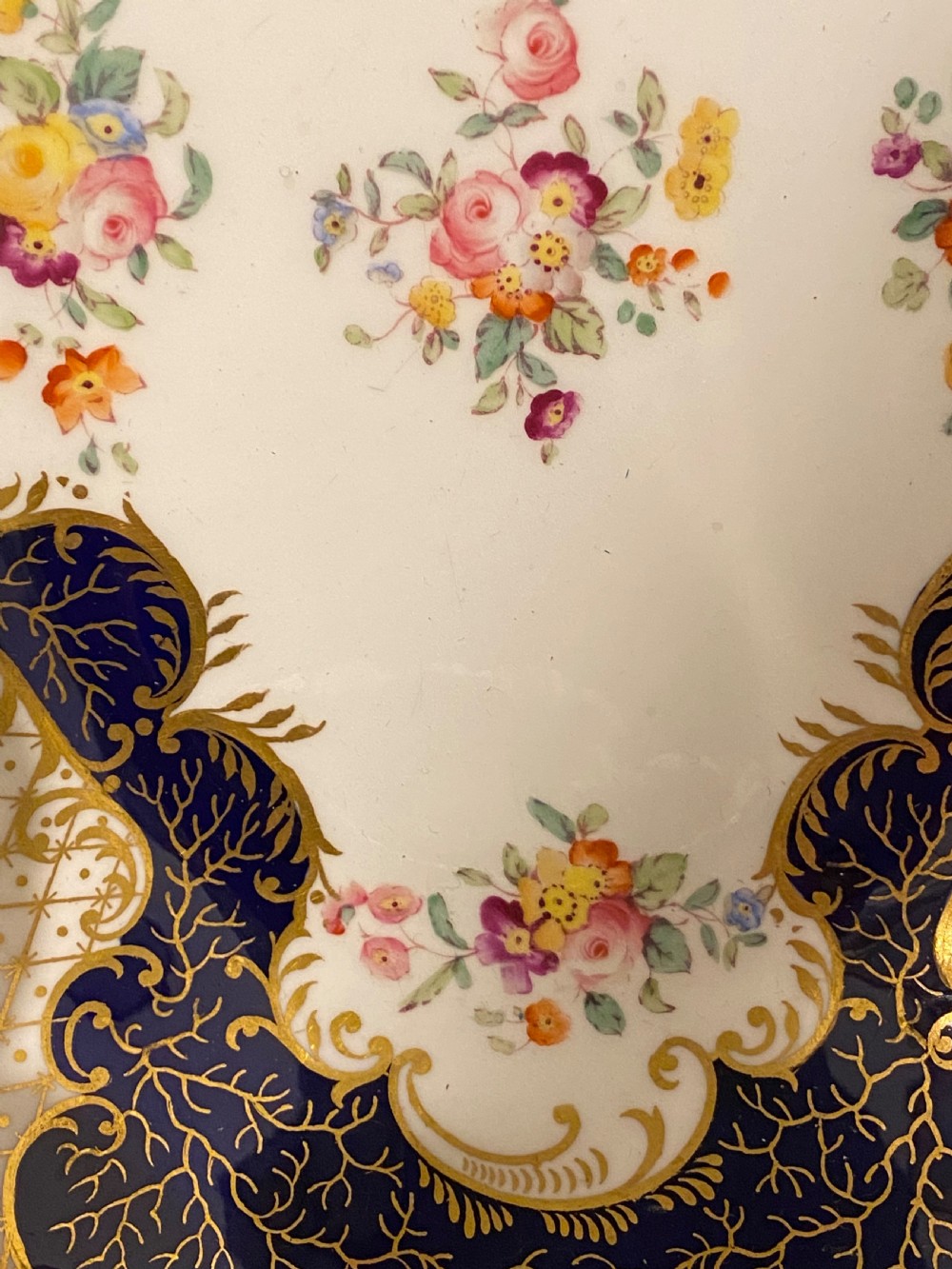 Antique Coalport dessert service for six View VI