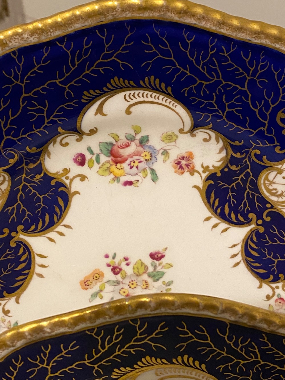 Antique Coalport dessert service for six View VII