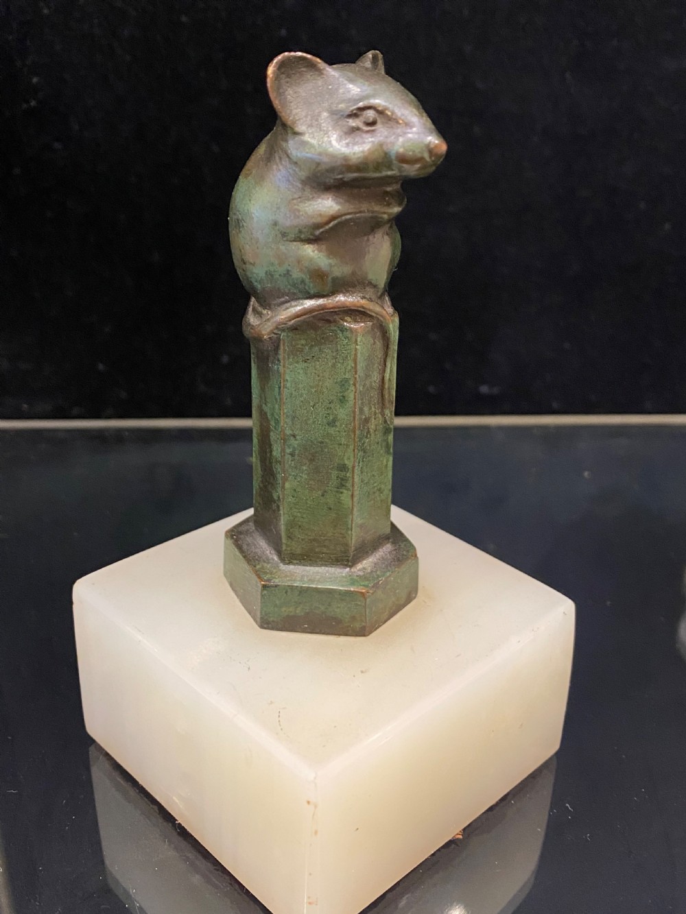 Bronze Mouse by Guy Underwood View VI