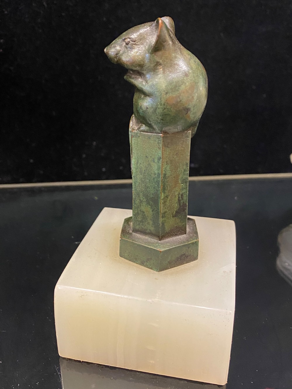 Bronze Mouse by Guy Underwood View VII