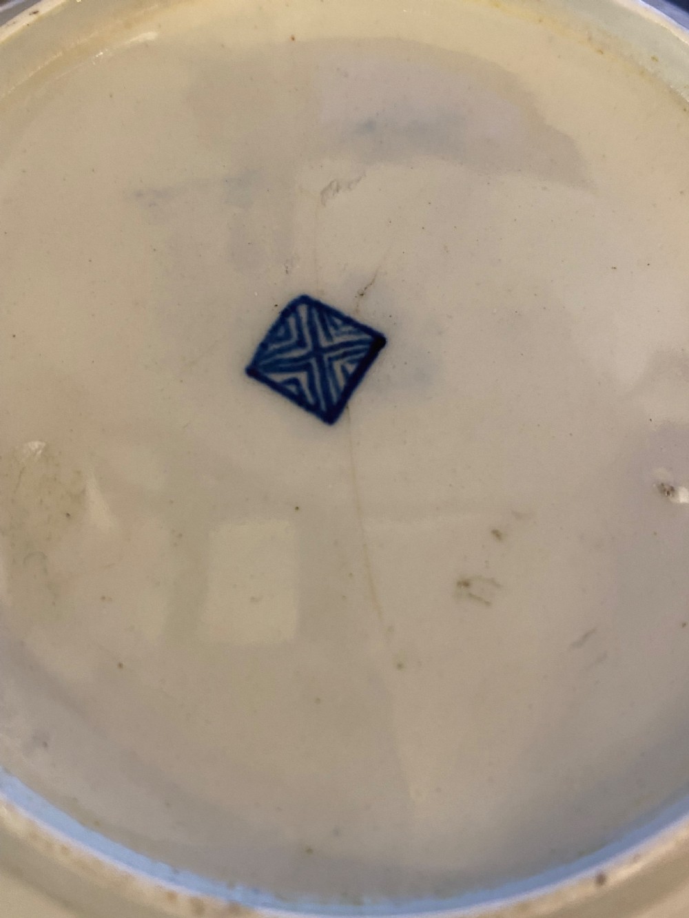 “Georgian” First period Worcester Tea saucer View VI