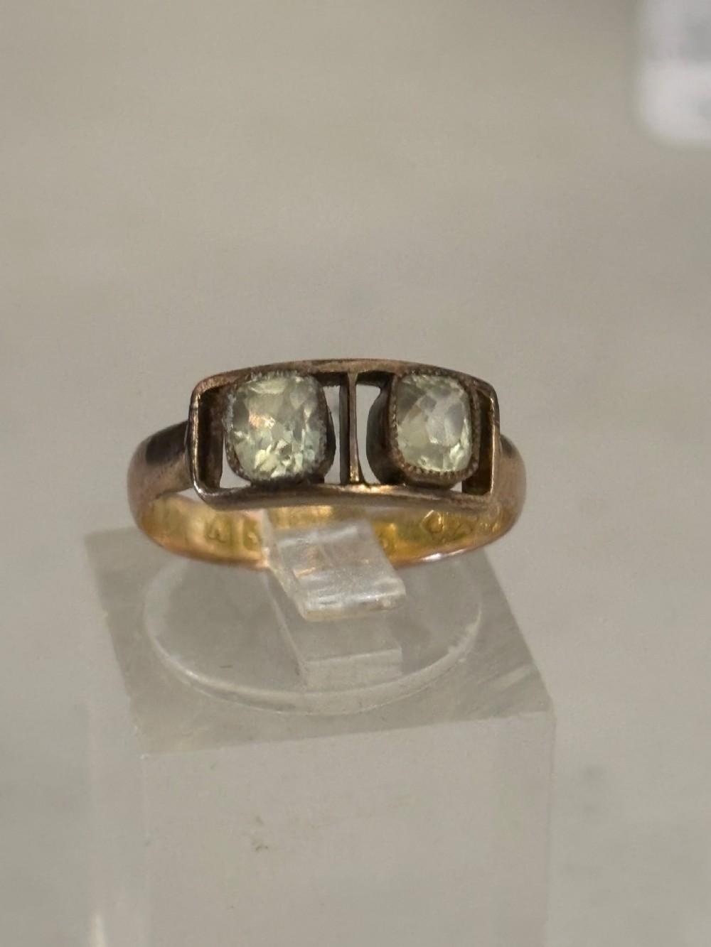 Unusual Antique art deco ring View II