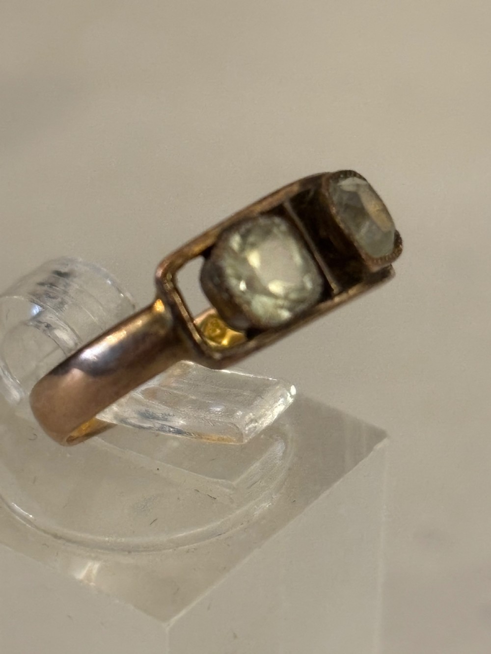 Unusual Antique art deco ring View IV