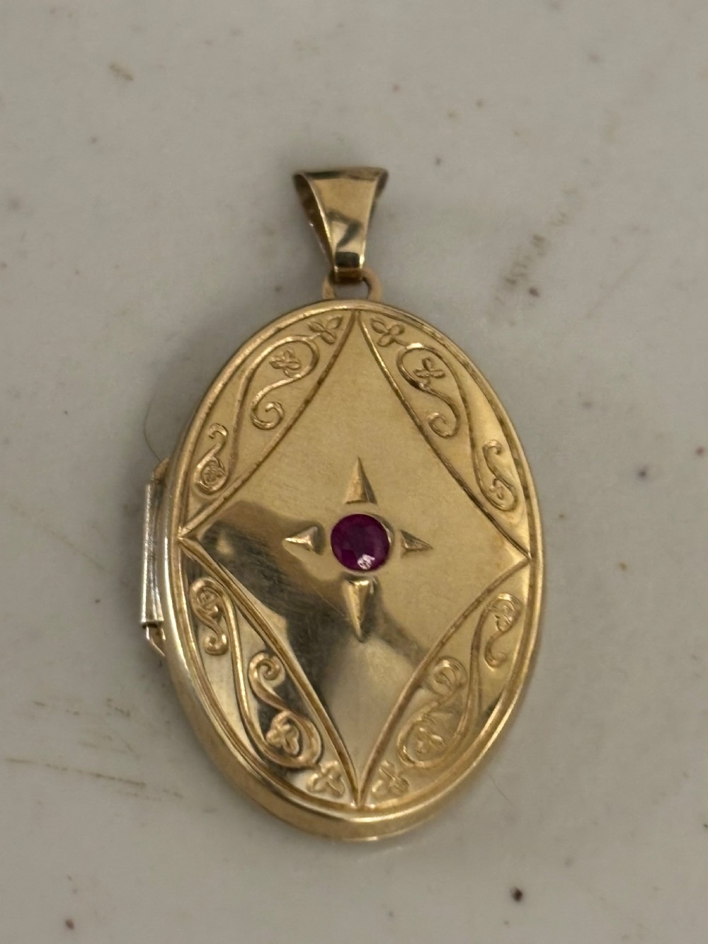 Large vintage locket