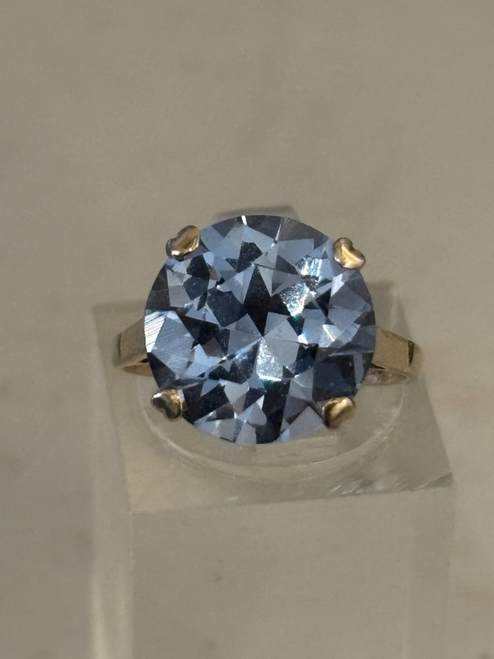 Vintage Topaz cocktail ring