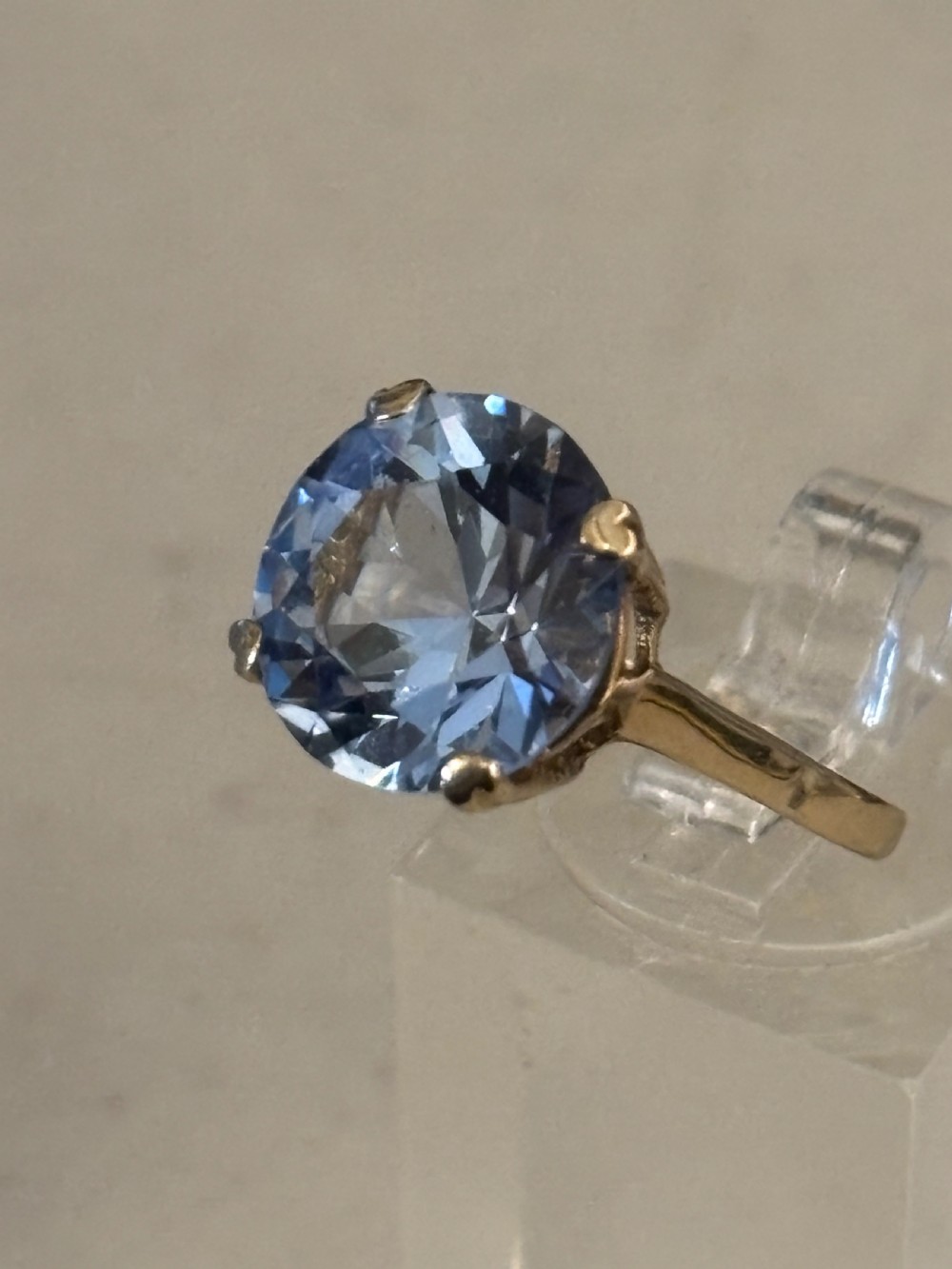 Vintage Topaz cocktail ring View II
